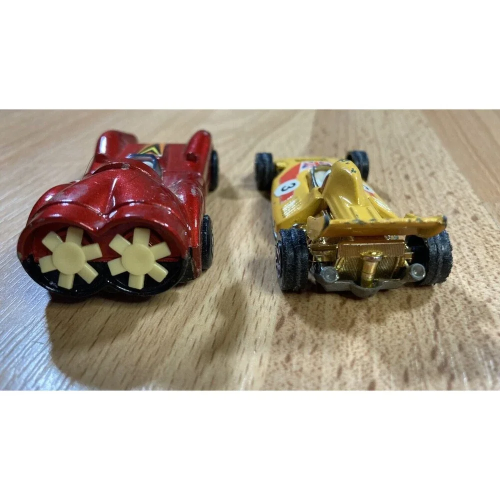 Matchbox England Turbo Fury & Corgi Juniors Formula Lot of 2 • Vintage • EUC